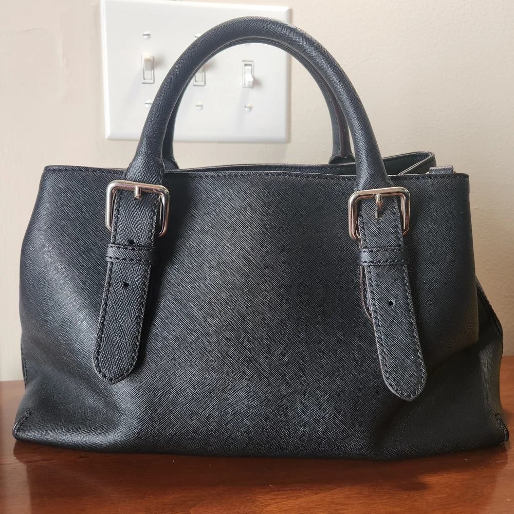 kate spade New York Black Saffiano Leather Handbag - Picture 2 of 15